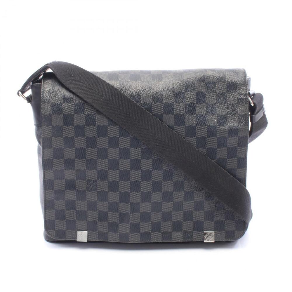 Louis Vuitton District MM NM Damier Graphite Shoulder Bag/Handbag, Coated Can...